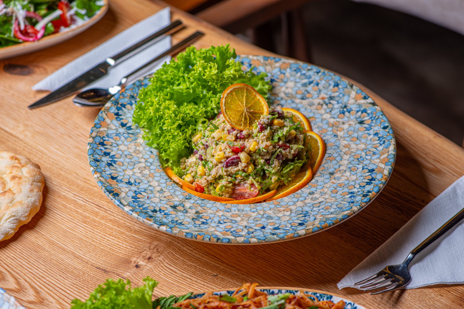 سلطة كينوا صحية