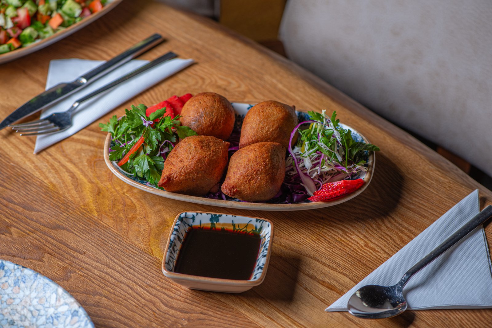 كبة مقلية - مقبلات تركية